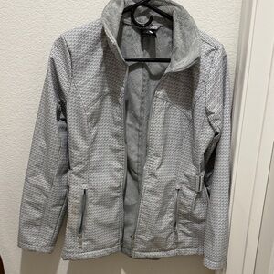 ZeroXposur Women's Patterned Gray Ski Jacket